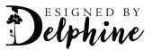designed by delphine logo